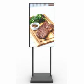 Floor Standing Double Sided High Brightness Window Facing Digital LCD Displays