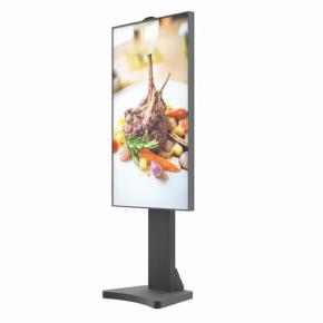 Floor Standing Double Side High Brightness Window Facing Digital LCD Displays 